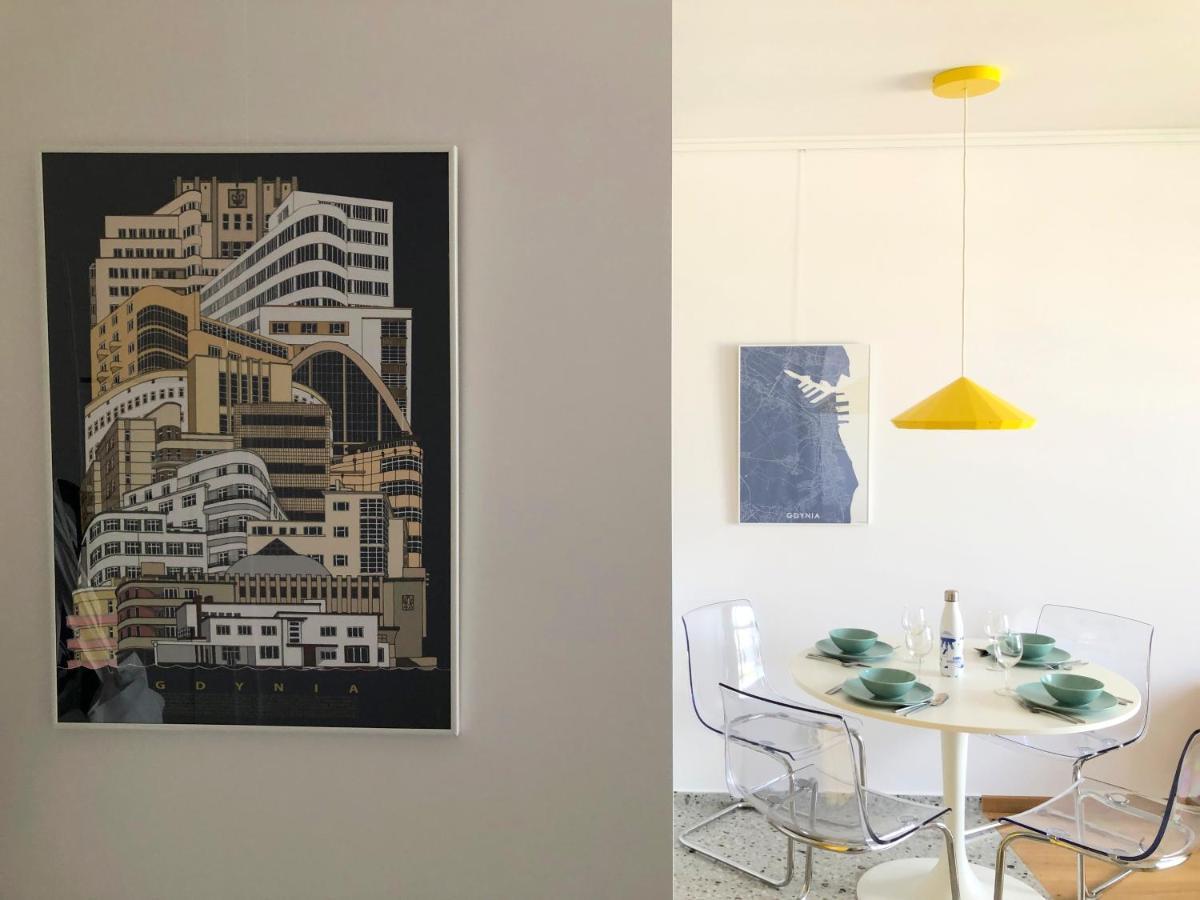 Tlusta Mewa Sea View Lejlighed Gdynia Eksteriør billede