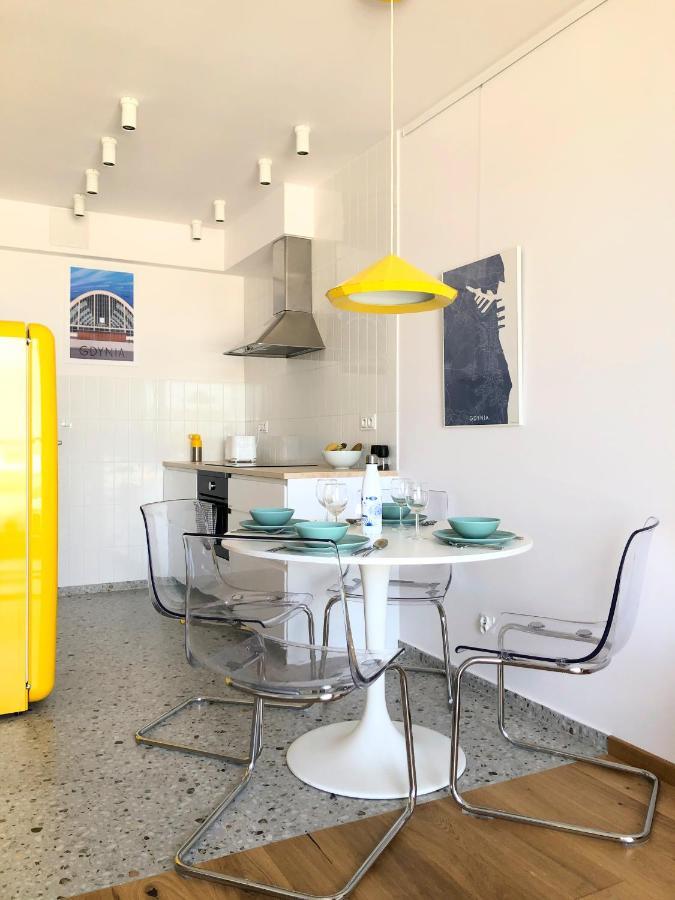 Tlusta Mewa Sea View Lejlighed Gdynia Eksteriør billede